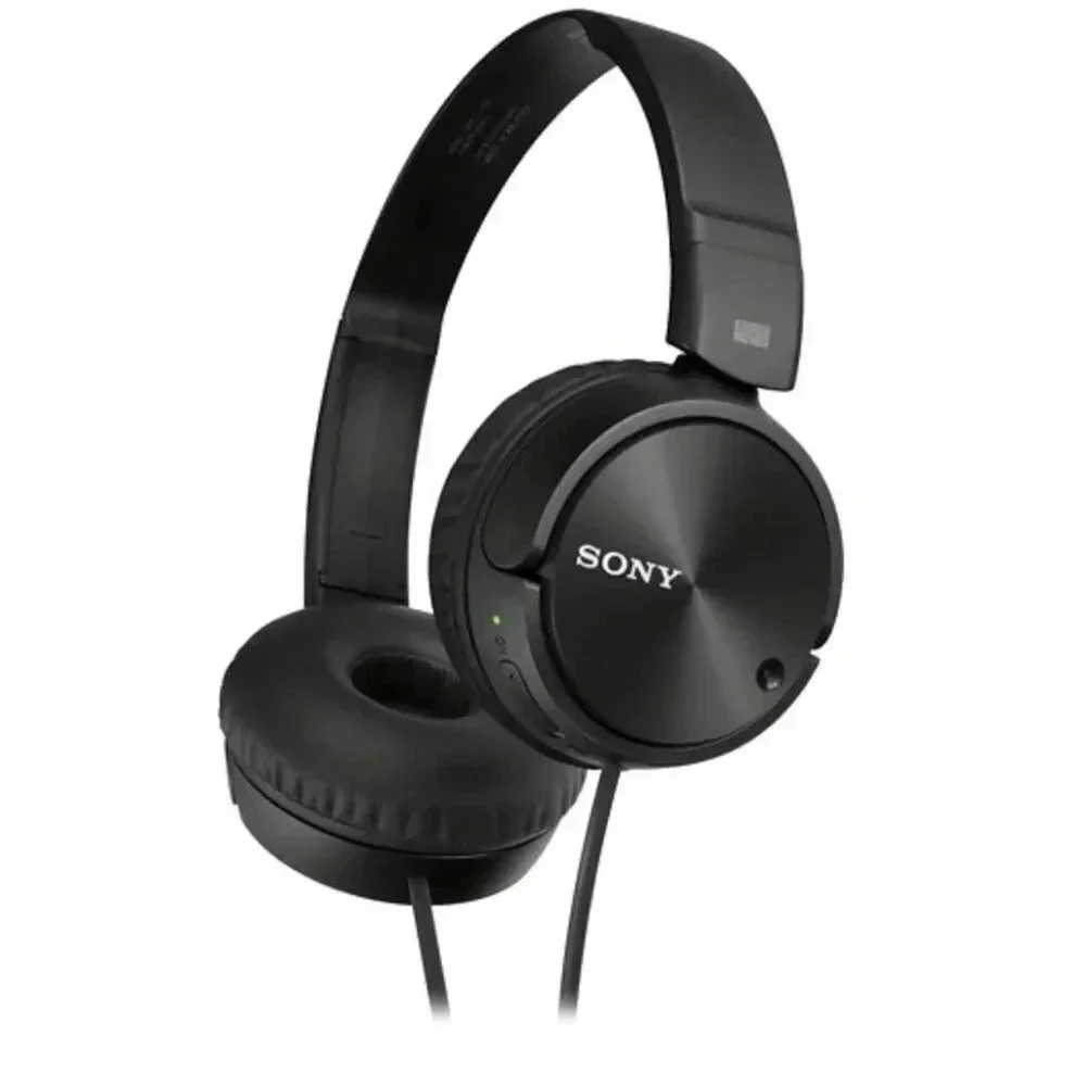 SONY ✨ Noise-Canceling Wired On-Ear Headphones  Black